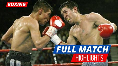 barrera and morales|Full Fight: Erik Morales vs Marco Antonio Barrera I .
